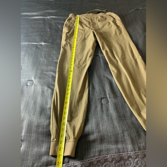 lululemon athletica ABC Jogger Pants Warpstreme Artifact Brown Olive Medium - Picture 9 of 10